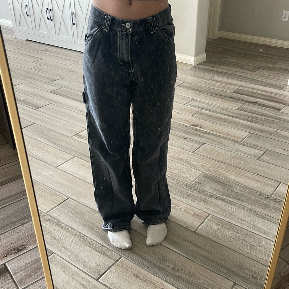 John Galt high waisted baggy jeans